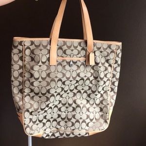 Barely used Coach Tote
